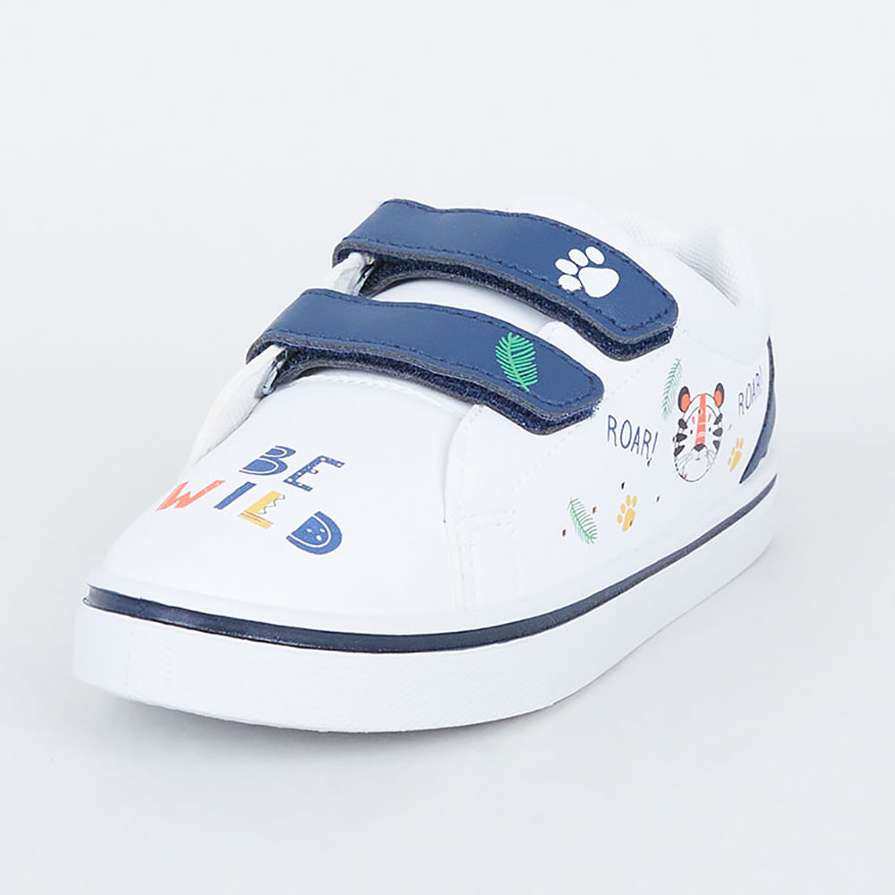 Zapatilla Básica Blanco - Niño