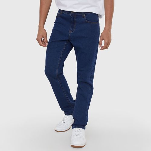 Jeans Slim Spandex Azul II - Hombre
