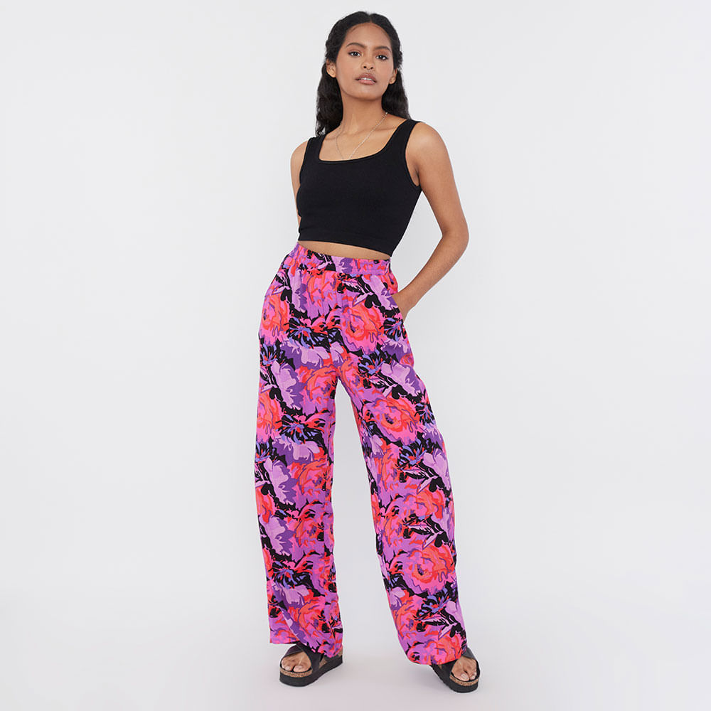 PANTALON MUJER PALAZZO