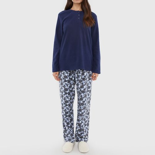 Pijama Polar Mujer Básico Mujer