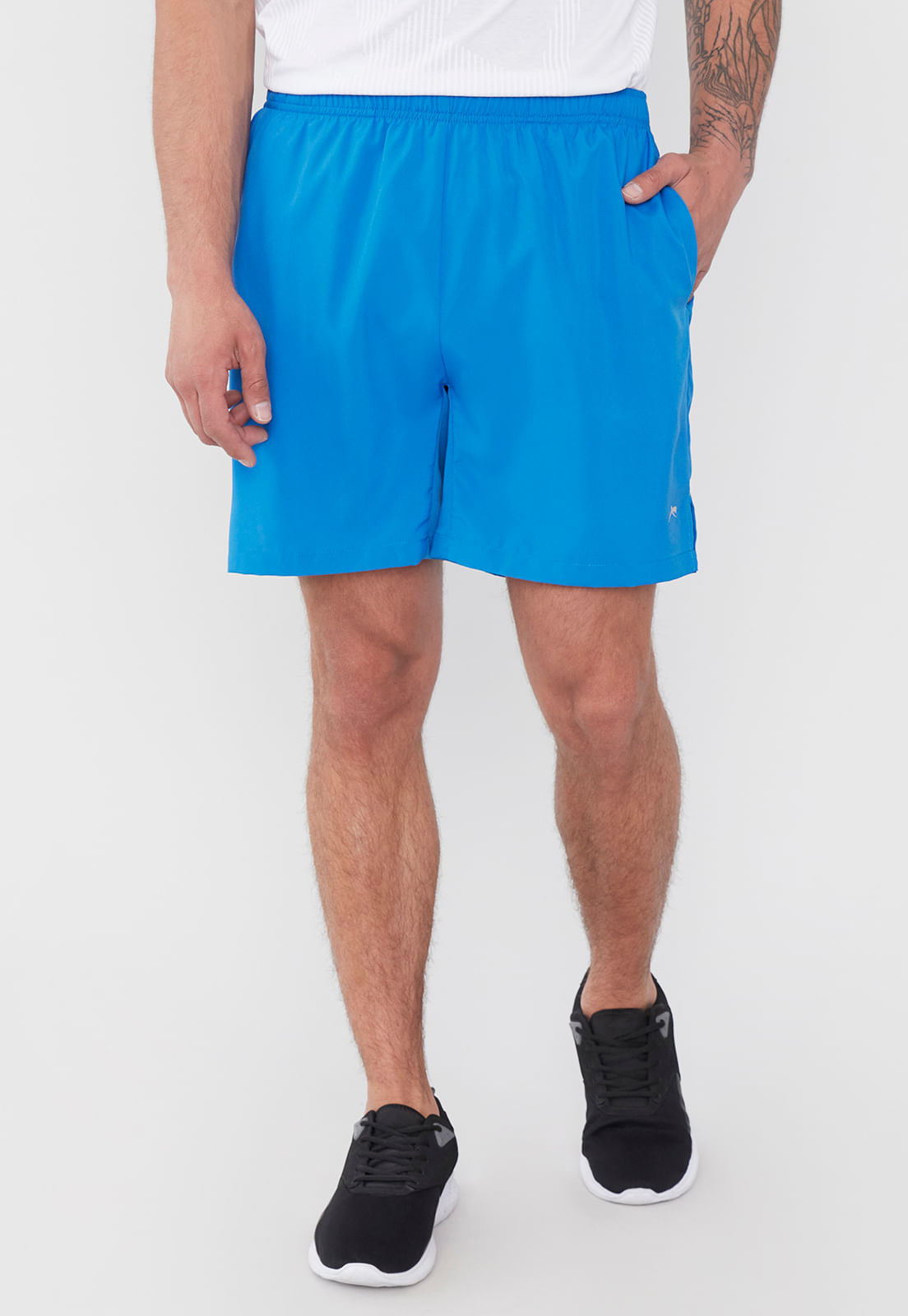 Short Hombre Deportivo Azul