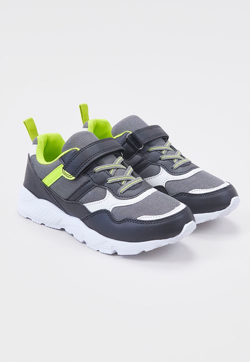Zapatilla Niño Deportiva Gris