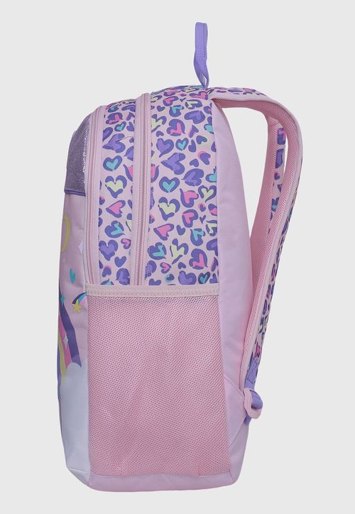 Mochila Head Sunny Unicornio Corazón Rosado