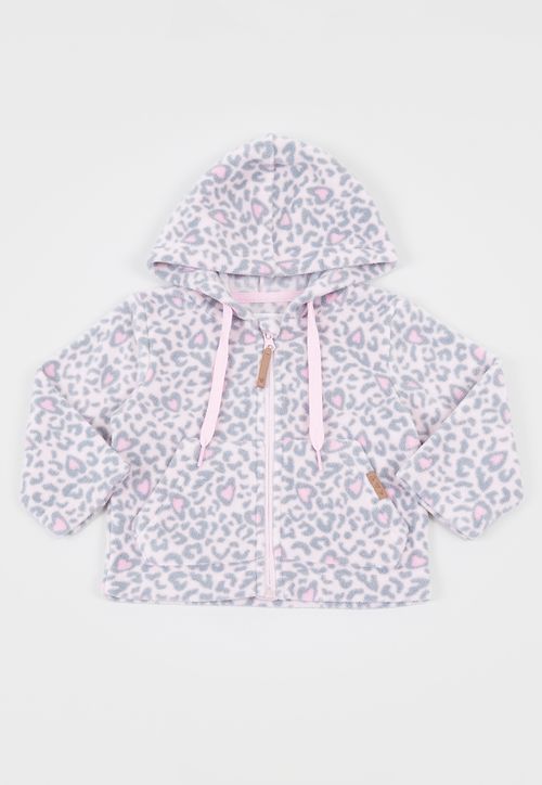 Polerón Polar Bebe Niña Rosado