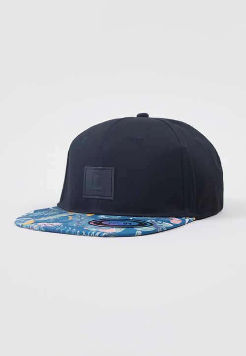 Visera Plana Full Print Navy