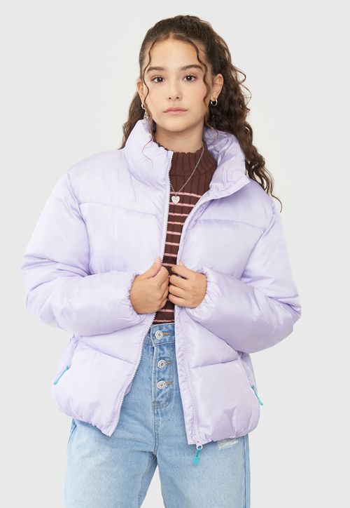 Parka Niña Teen Puffa Lila