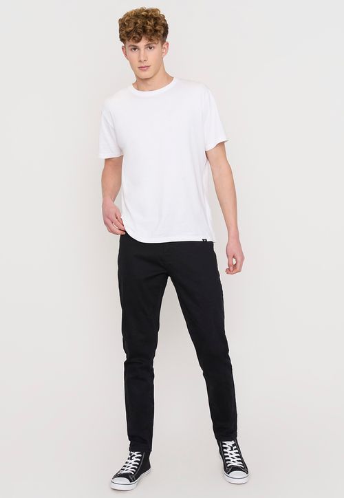 Jeans Hombre Skinny Fit Negro