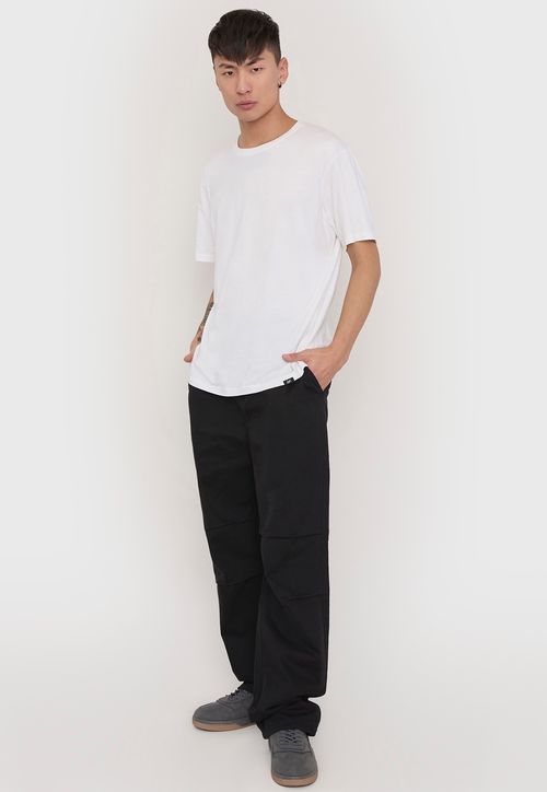 Pantalón Hombre Parachute Fit Wide Leg Negro