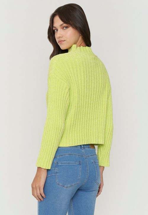 Sweater Mujer Chenille Rib Lima