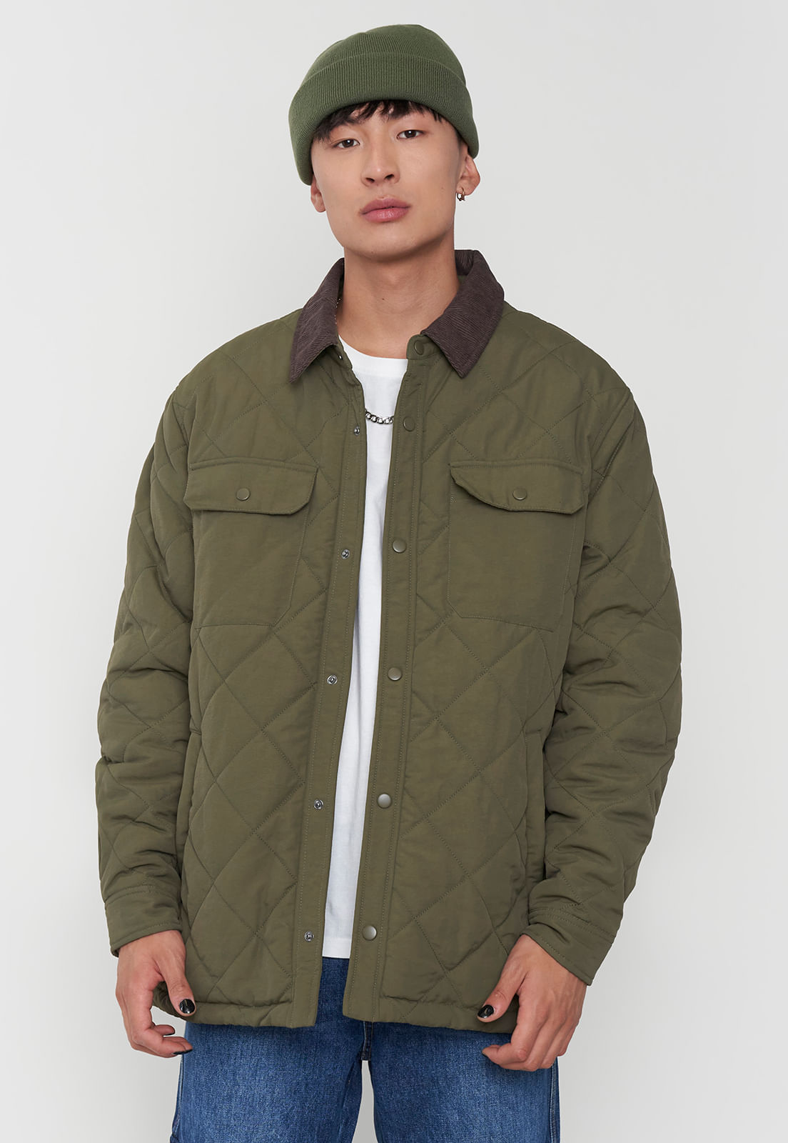 Chaqueta Hombre Quilted Chiporro Verde