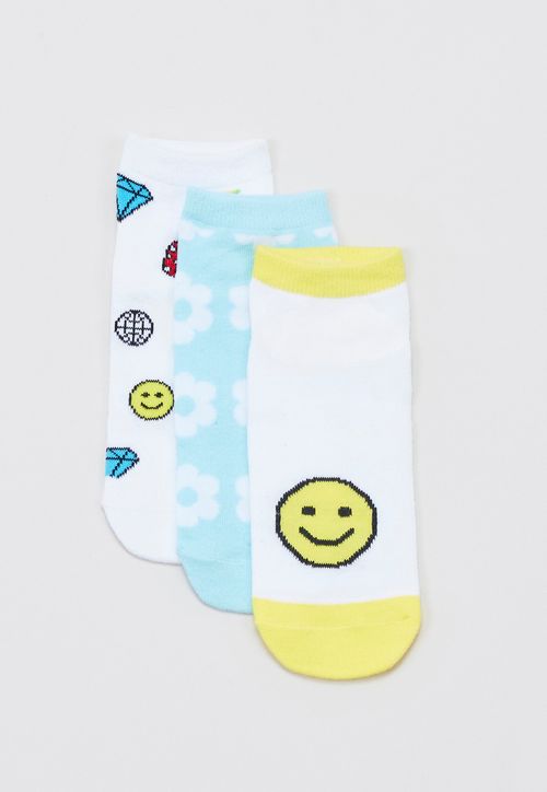 Calcetines Mujer Cortos Caritas
