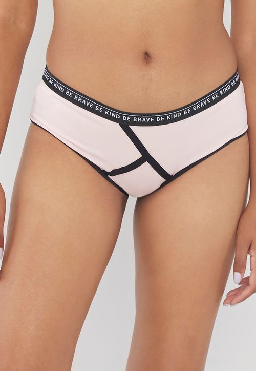 BoyShort Mujer Rosado Cotton