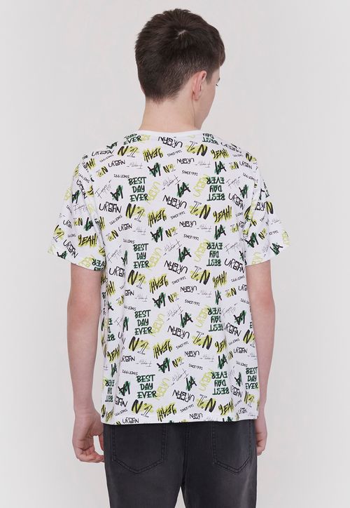 Polera Niño Teen Full IV Blanco