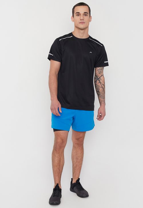 Short Hombre Deportivo Running Azul