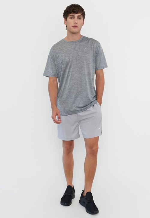 Short Hombre Deportivo Gris Básico