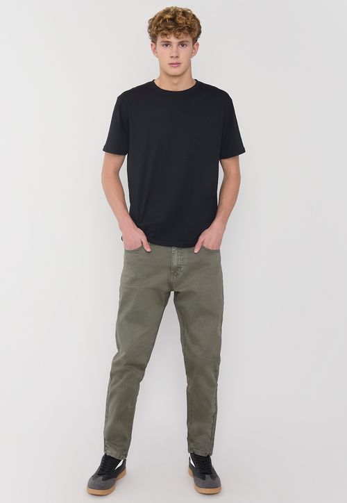 Jeans Hombre Skinny Fit Full Color Verde