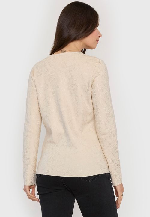 Sweater Mujer Folia Beige