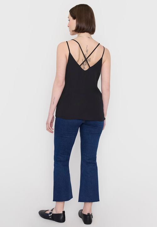 Blusa Mujer Pabilos Negro