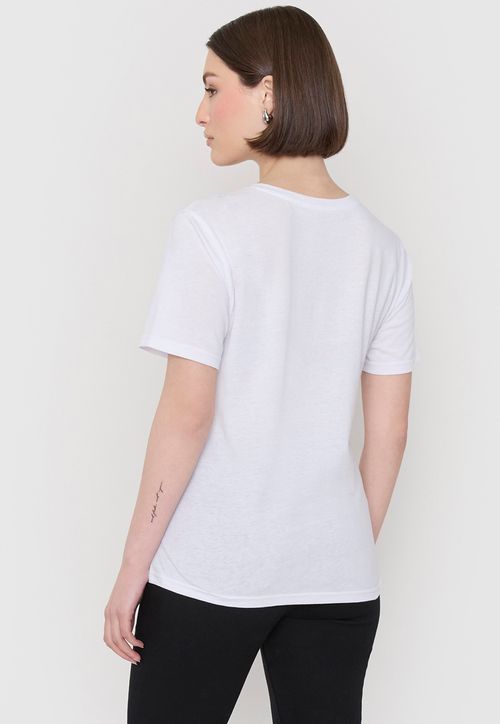Polera Mujer Folia Blanco