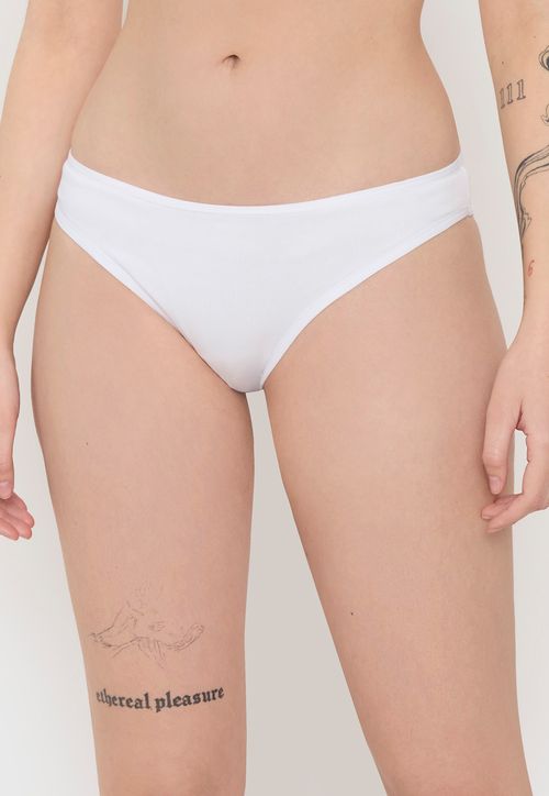 Tripack Calzón Mujer Cotton Básico Rosado/Negro/Blanco