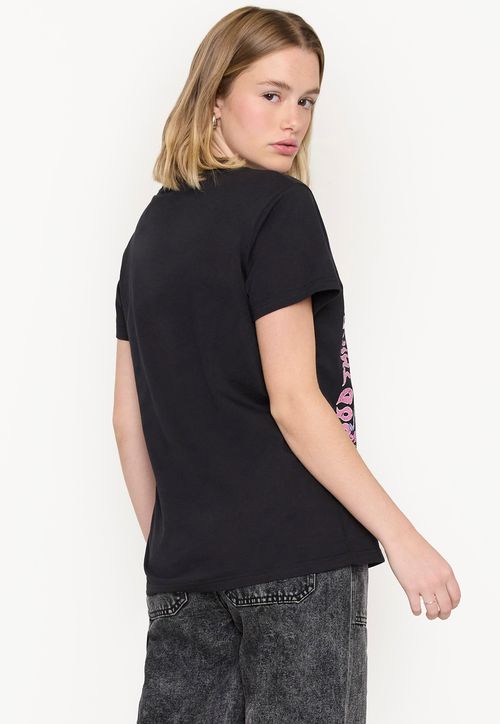 Polera Mujer Fun Oversize Negro Free
