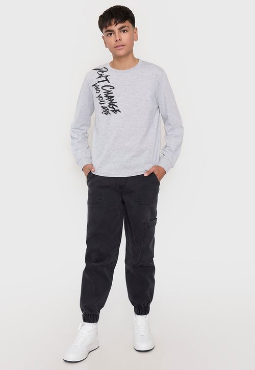 Jeans Niño Teen Jogger Negro