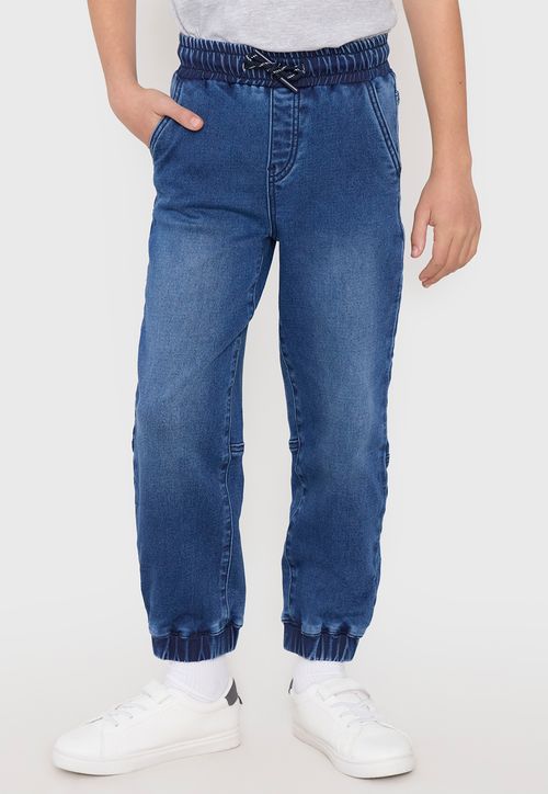 Jeans Niño Kids Jogger Azul Oscuro