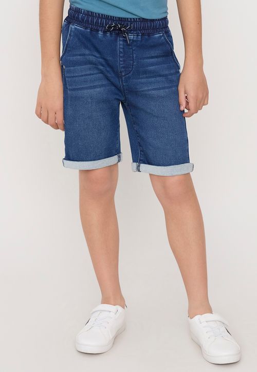 Short Niño Kids Denim Azul Oscuro