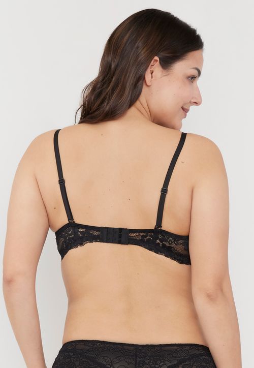 Sostén Mujer Copa C Wireless Negro
