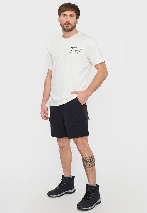 Short Outdoor Hombre Liso Negro