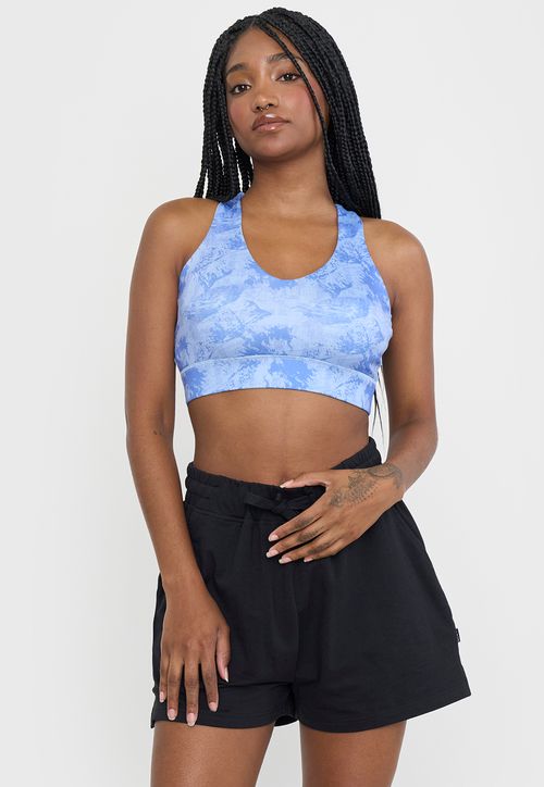 Peto Mujer Deportivo Cruzado Celeste