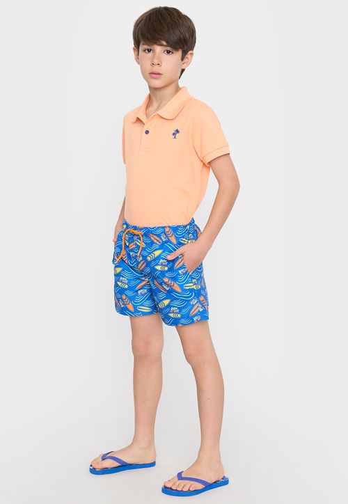 Traje de Baño Niño Kids Fullprint Azul