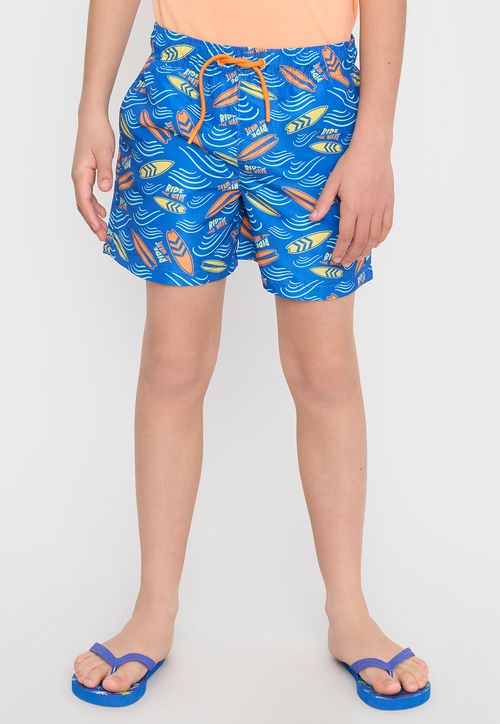 Traje de Baño Niño Kids Fullprint Azul