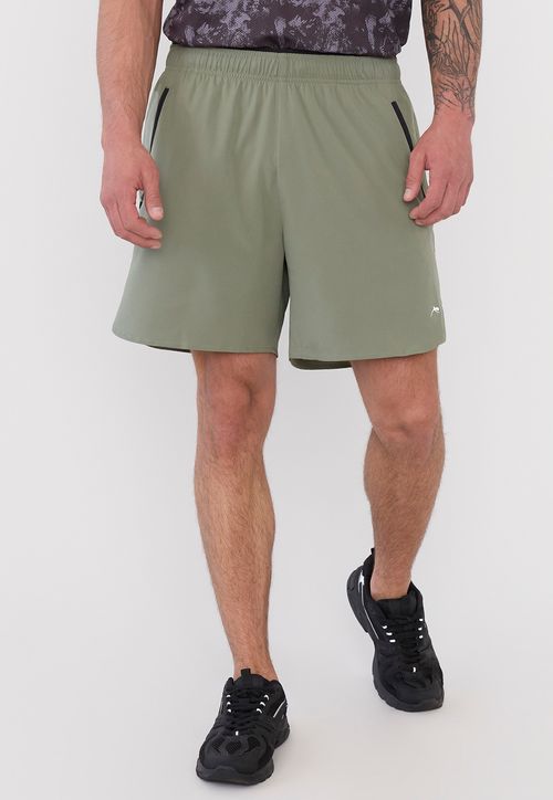 Short Hombre Deportivo Cierres Verde
