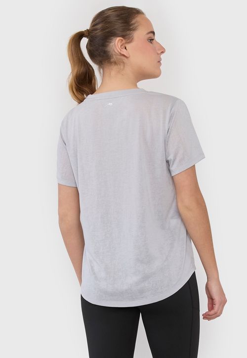 Polera Mujer Deportiva Devore Gris