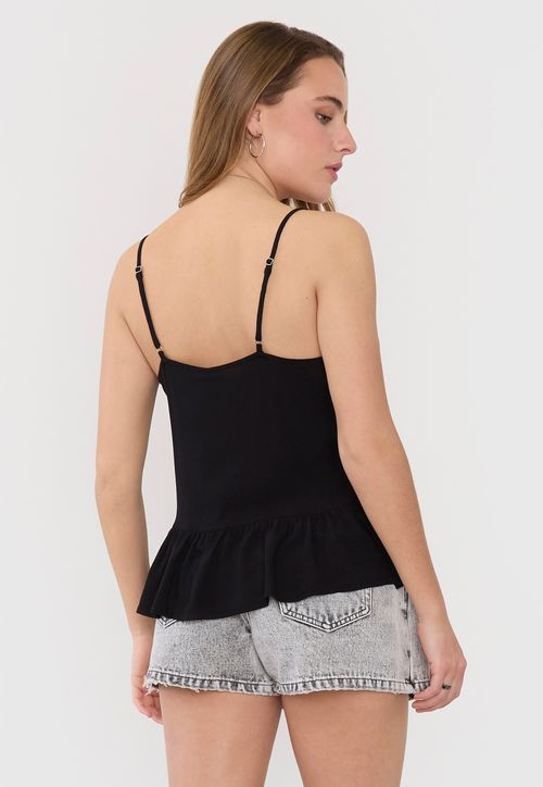 Blusa Mujer Pabilo Negro