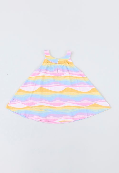Vestido Bebe Niña Campana Multicolor