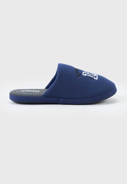 Pantuflas Hombre Print Brooklyn Azul