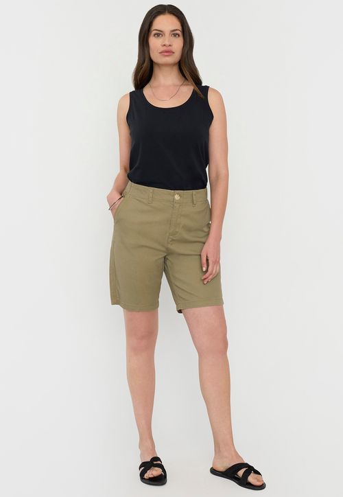 Short Mujer Bermuda Verde