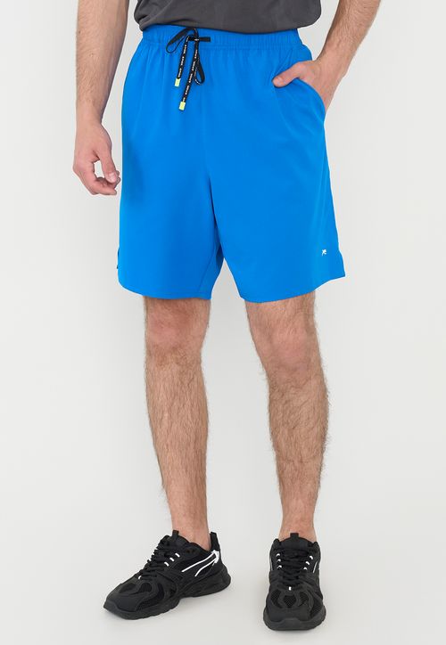 Short Hombre Deportivo Textura Azul