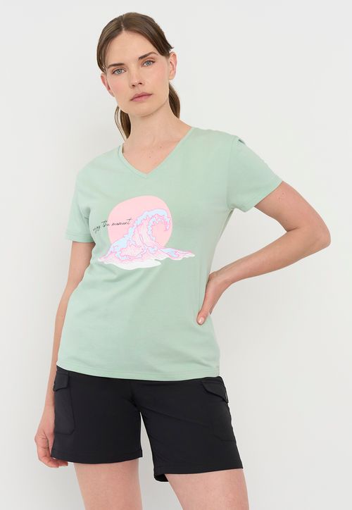 Polera Outdoor Mujer Fun Verde