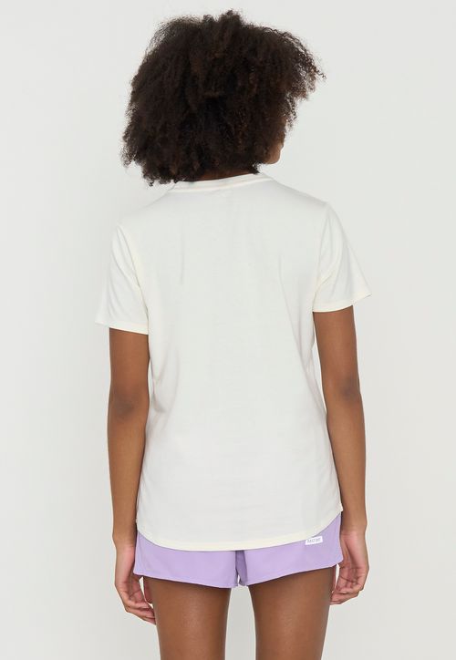 Polera Mujer Deportiva Fun Ecru