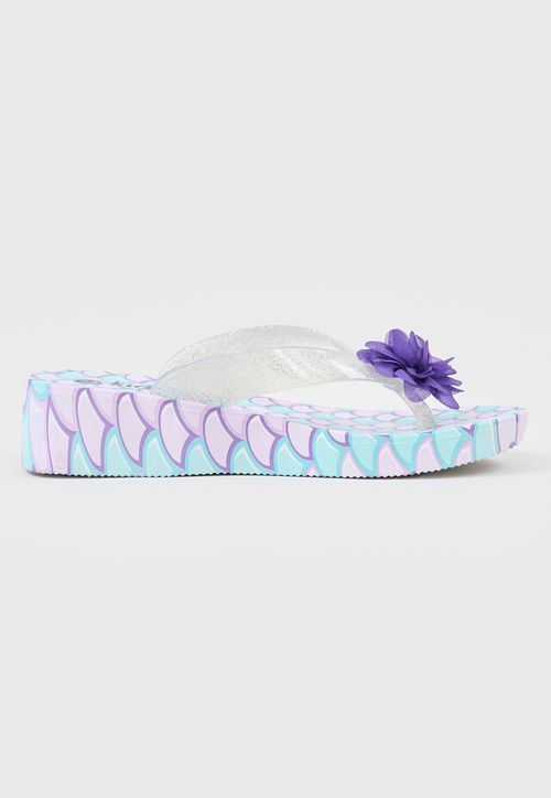 Hawaiana Niña Teen Plataforma Morado