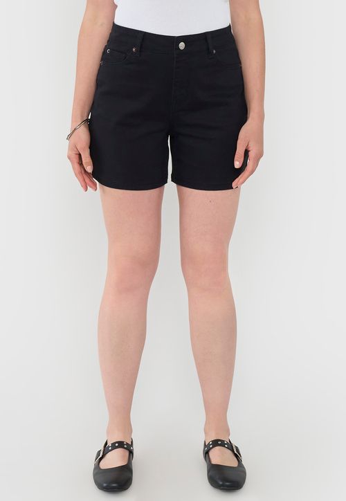 Short Mujer Mom Negro