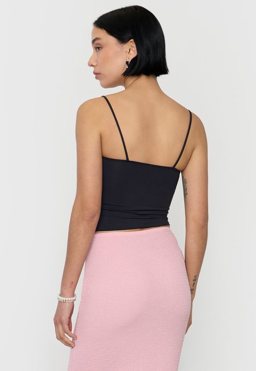 Peto Mujer Pabilo Roulet Color Negro