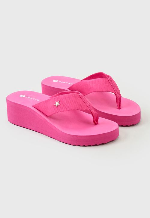 Hawaiana Mujer Plataforma Rosado