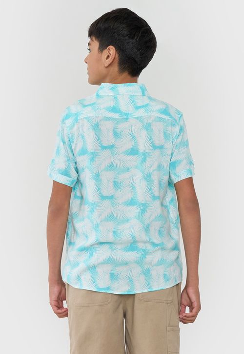 Camisa Niño Teen Viscosa Aqua