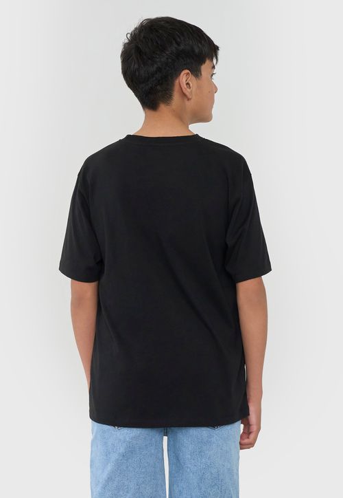 Polera Niño Teen Core Negro