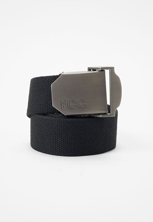 Cinturón Hombre Hebilla Sport Color Negro