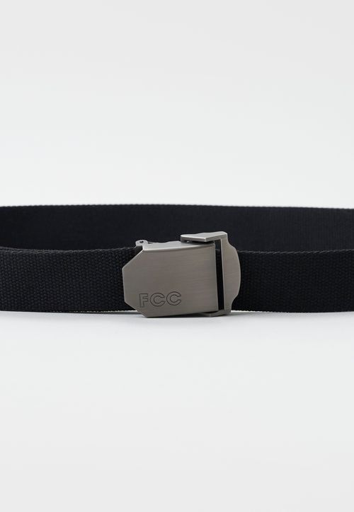 Cinturón Hombre Hebilla Sport Color Negro